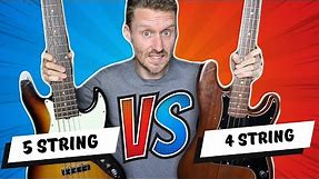 5 String vs 4 String Bass: Breaking Down the Key Differences