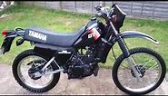 1983 Yamaha DT125 LC MK1 walk around and start up