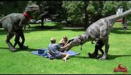 Real Dinosaurs scare prank
