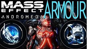 ARMOUR ANALYSIS & SHOWCASE IN MASS EFFECT ANDROMEDA ALL SETS