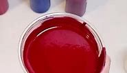 How to make Burgundy Paint #SHORTS