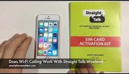 Does Wi-Fi Calling Work With Straight Talk Wireless?