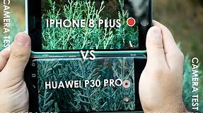 Iphone 8 Plus Vs Huawei P30 Pro | Camera Test