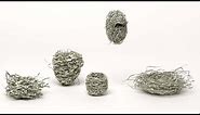 Fiona Hall introduces her bird nest sculpture 'Tender'