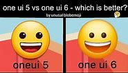 One Ui 5 Vs One Ui 6 emoji: Which Is Better?