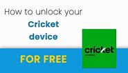 &#129351; Unlock a Cricket phone. Unlock Cricket iPhone
