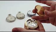 Pocket Watch Cases and How to Open