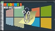 Windows 9 Midi Art (Parody)
