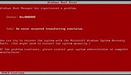 Red Screen of Death - Windows Longhorn [100 Subscribers Special]