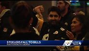 The range of emotions as Steelers fans react to loss to Bills