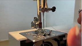 How to thread the Elna 2100 and 2110 model sewing machines