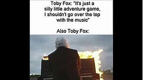 Toby Fox When Making the Undertale Soundtrack | Burning Piano Meme