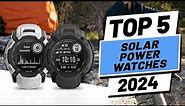 Top 5 BEST Solar Power Watches in (2024)