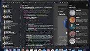 Xcode 10 Dark Theme on macOS 10.14 #WWDC2018 #WWDCRumors