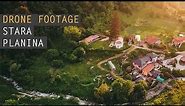 Balkan Mountains (Stara planina), Crni Vrh | Drone Relaxation Travel Video