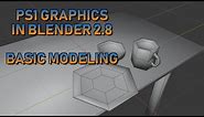 How to make PS1-esque graphics with Blender 2.8 (Basic Modeling)