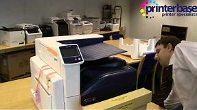Xerox Phaser 7800 Colour Graphics Printer - Initial Setup by Printerbase
