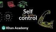 Self control | Behavior | MCAT | Khan Academy