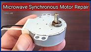 How To Repair Microwave Synchronous Motor | Turntable Motor