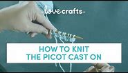 How to Knit | Picot Cast On