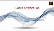 Create Abstract Line - Adobe Illustrator Tutorial