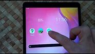How to delete Icons from the Home screen (Android, Galaxy Tab A)