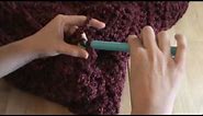 Crocheting with a Q Hook & Bulky Yarn