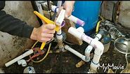 How To Repair Broken Plumbing Pipes, PVC Pex