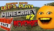 Annoying Orange Let's Play Minecraft #2: TNT Revenge!!!