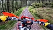 Can The KTM 150 Ride In Extreme Conditions // Hard Enduro First Ride