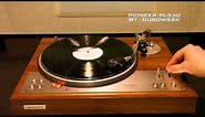 PIONEER PL-530: VINYL RECORD PLAYER DEMO