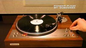 PIONEER PL-530: VINYL RECORD PLAYER DEMO