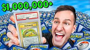 Grading a $1,000,000 Pokemon Cards Collection!