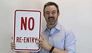 "Visitor Parking Only" Sign By SmartSign | 12" x 18" Aluminum