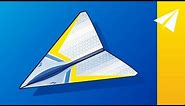 Paper Airplane with Free Template — How to Fold Stratus