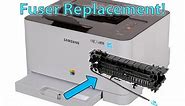 How-to Replace the Fuser Unit • Samsung CLP-360, CLP-365W, C410W, C430W, HP 150a, HP 150nw