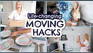 MOVING HOUSE HACKS! PACKING HACKS & TIPS FOR MOVING | Emily Norris