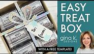 Easy Treat Box Plus a Free Template!