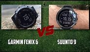 Garmin Fenix 6 vs Suunto 9 - Sports Watch Comparison