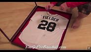How to frame a sports jersey for a lot less money