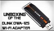 D-Link DWA-125 USB Wi-Fi Adapter - Unboxing