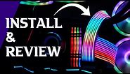 How To Install Lian Li Strimer Plus RGB Cables + Review & How To Use