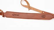 Custom Leather Shotgun Hunting  Sling for stock and barrel (NO swivels required) BROWN