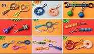10 Best Super Easy Paracord Lanyard Keychain | How to make a Paracord Key Chain Handmade Tutorial