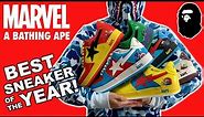 THESE Are The TOP SNEAKERS Of The YEAR! 2022 Marvel BAPE STA