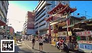 Taipei Wanhua District : Longshan Temple & Narrowed Streets of Taiwan | 4K