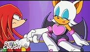 Best Knuckles x Rouge Moments | Sonic X (2003)