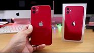 iPhone 11 Product Red (Unboxing & First Impressions)