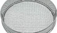 ZFYOUNG Stainless Steel Mesh Screen 304 1/8" Mesh Mesh -Soil Sifter for Large Gardens to Boost Your Gardening Productivity, Silver