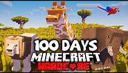 100 Days - [Africa Minecraft]